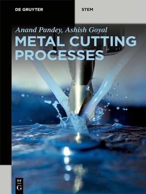 cover image of Metal Cutting Processes